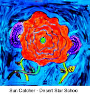 Desert Art School Red Flower.